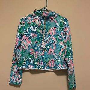 Lilly Pulitzer Crop Sweater